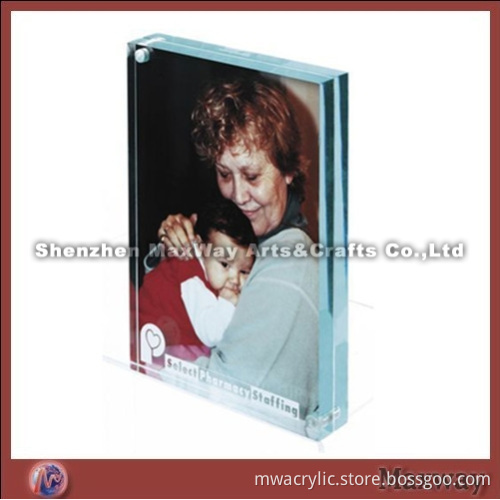 Diaphanous Decoration Acrylic Family Picture Frame